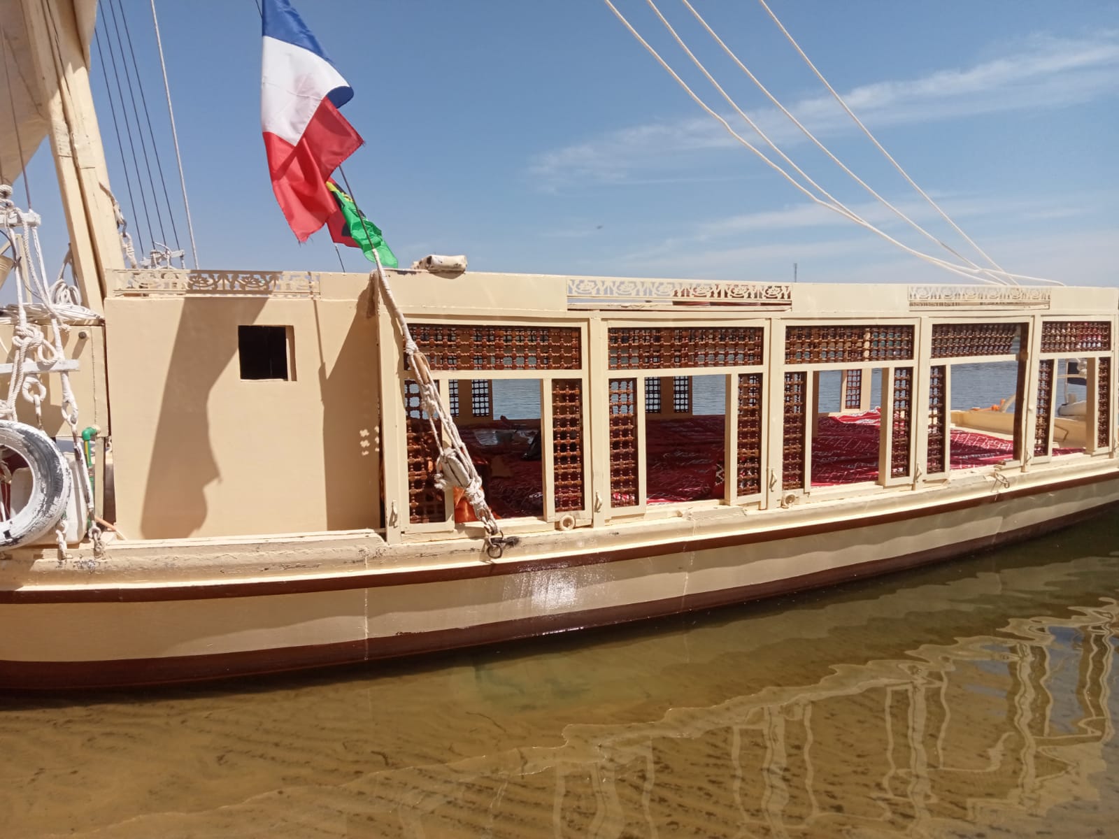 Boat cruise on the Red Sea near Marsa Alam