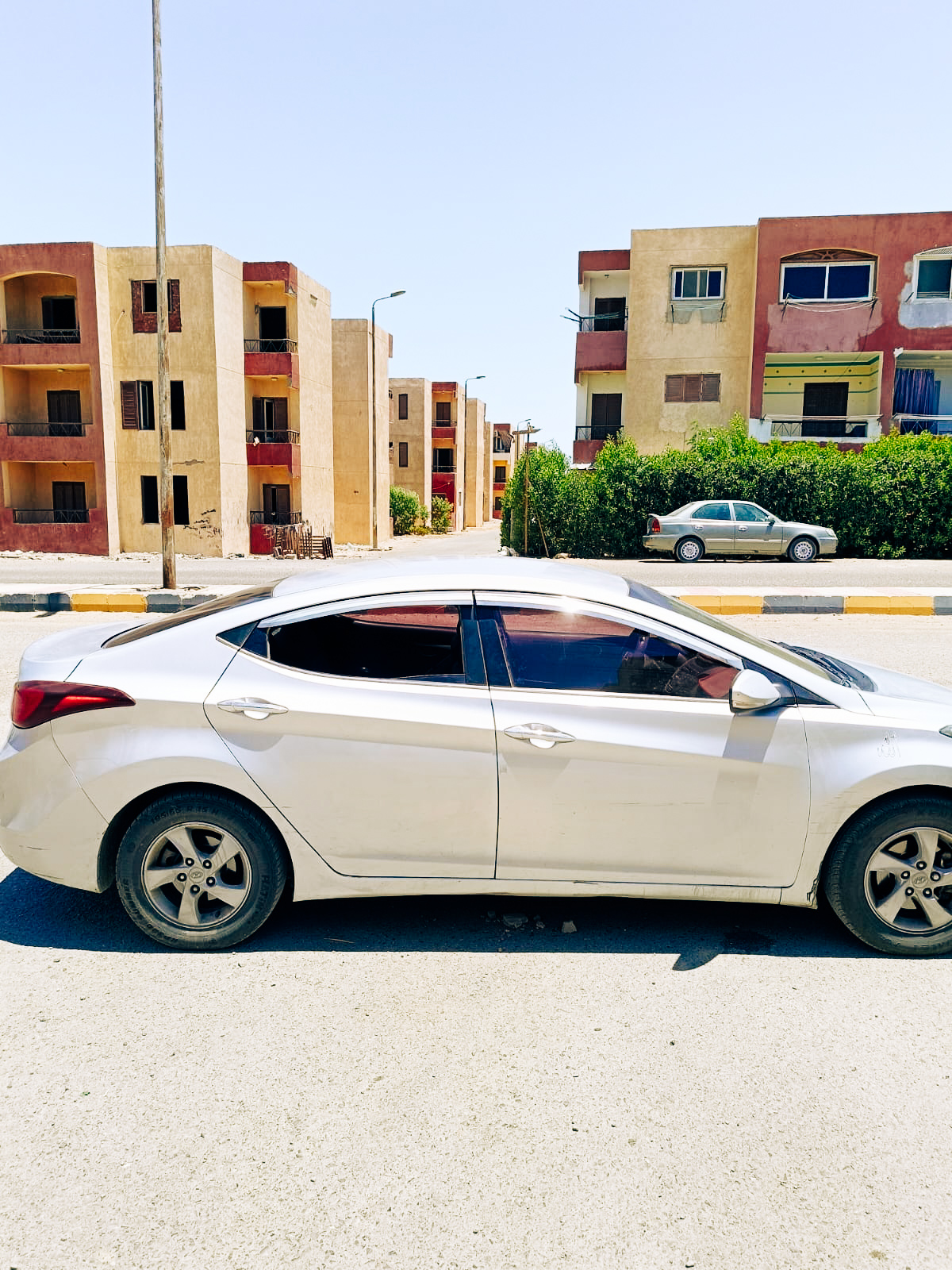 Luxury black limousine service